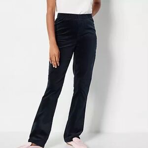 Isaac Mizrahi Velvet Full-Length Bootcut Pants